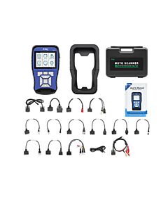  JDiag M100 Motorcycle Diagnostic Tool Universal Motorbike Scanner 2in1 Motor Battery Scan Tester