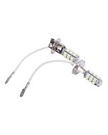 2PCS Car LED Fog Lights, H3 3528 Car Bulbs, 12V 50W 6000K Car Fog Light