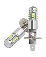 Car Headlight, H1 16SMD Fog Lamp, 2PCS 12V 24V 80W Car Fog Light, 16SMD With Cree Chips