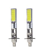 H3 H1 Car Bulbs, 2PCS 4000LM 60W 5000K-7000K Car Fog Light