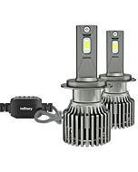 Infitary Car Headlight, H1 H3 H11 9005 9006 6500K Car Bulb,2PCS 6500K 100W 26000LM Auto Lamp