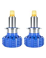 Infitary Car Headlight, H3 H7 H11 H1 9005 9006 Car Lamp Bulbs, 2PCS 12V 24V 16000Lm 110W LED Lamp for Car Truck