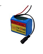 3S2P 12V 12800mAh 18650 Li-ion Rechargeable Batteries With BMS Lithium Battery Packs Protection Board