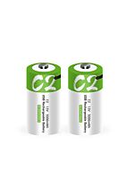 1.5V C Size 5000mWh Rechargeable Lithium Polymer Battery, Type-C USB Charging