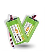 18650 7.4V 2200mAh 2500mAh 3000mAh 3500mAh Li-ion Rechargeable Battery Pack XH2.54-2P connector (1pcs)