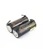 LiitoKala Lii-50A 26650 5000mAh Rechargeable Battery for Flashlight 20A +DIY Nickel Sheets (2piece)