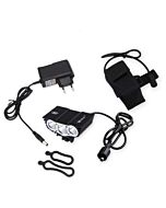 1500 Lm 3 LED 4 Mode Bicycle Front Light Bike Headlight With 6400mAh Battery Pack