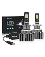 Infitary Car Headlight, H7 H1 H11 9005 HB3 9006 HB4 Car Bulb, 2PCS 160W 36000LM 6500K Auto Canbus Lamp