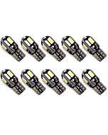 T10 Car Light Bulbs, 10PCS  8SMD 5730SMD 5630 Car Signal Light